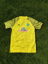 Werder Bremen | Torwart Trikot | Gr. L | Umbro | gelb | Wiesenhof 2021-22