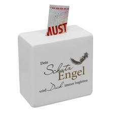Spardose schutz engel - schutz, 10cm