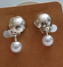 Ohrclips silberf Clips