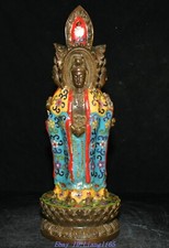 15.7'' Bronze Cloisonne Enamel