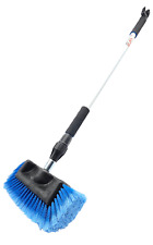 Waschbürste Autowaschbürste Teleskopbürste 100-160cm Teleskop mit Anschluss HERO