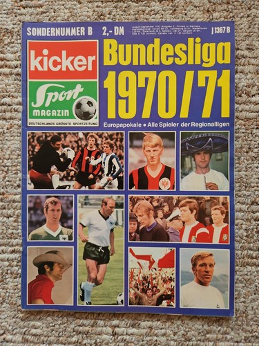 Kicker sonderheft bundesliga - kicker,