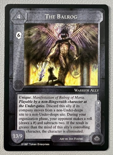 The balrog meccg ice - the, meas