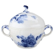 Zuckerdose Modell 1680  Royal Copenhagen Blaue Blume geschweift  I. Wahl
