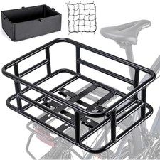 Fahrradkorb hinten schwarz - fahrradkorb,