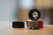 Canon Lens FD 50mm 1:1.4 S.S.C. Objektiv inkl. BS-55 Lens Hood