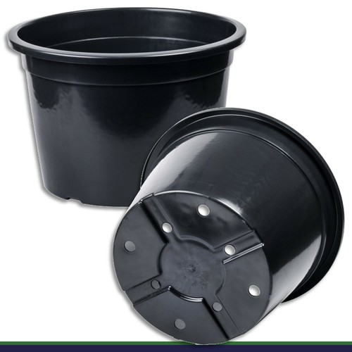 Pflanztopf schwarz ø 54 - pflanztopf, 60