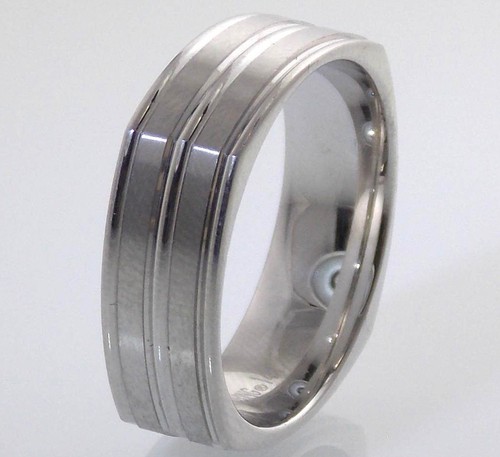 Crown ring 14kt weiss - crown, gold