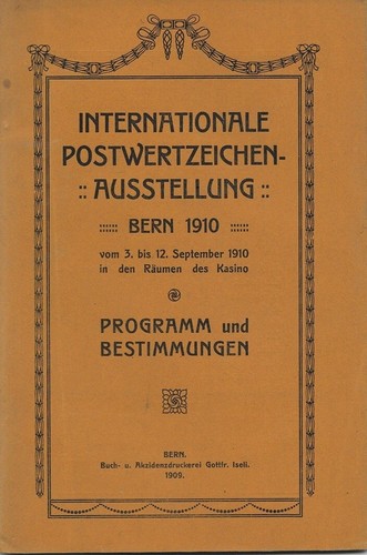 Schweiz 1910 - schweiz,