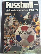 Fußball Weltmeisterschaften 1954-1974 Gerd Gerhard Müller Buch Sammelalbum