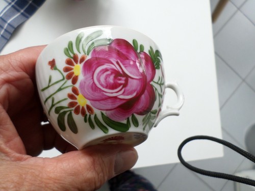 Teetasse ostfriesische rose - teetasse, ,