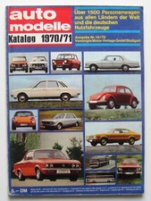 Auto Katalog von AMS    1970/71   -  Nr.  14