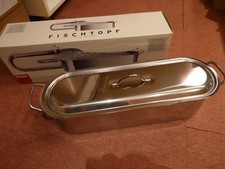 Fischtopf polierter Edelstahl