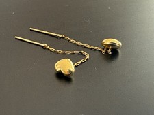 18K Ohringe. Echt Gold. 750