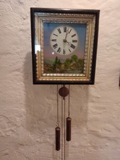 Antike Bilderrahmenuhr