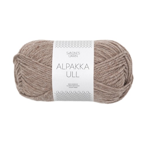 Sandnes alpakka ull 50g - alpakka, beige
