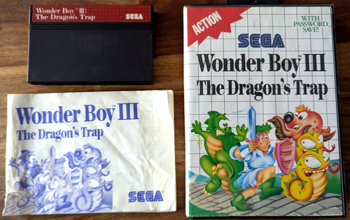 Wonder boy iii - sega, master