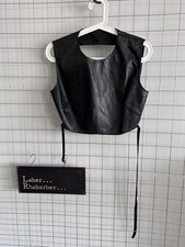 ZARA KAIA KUNSTLEDERWESTE