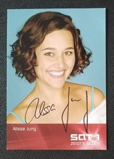 13758 Alissa Jung SAT.1 Autogrammkarte original signiert