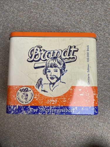 Brandt zwieback blechdose - -,