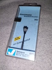 (178) Viessmann Parklaterne H0, 56mm hoch, schwarz, Art.Nr. 6070 in OVP