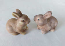 2 schöne Hasen Deko Figuren OSTERN