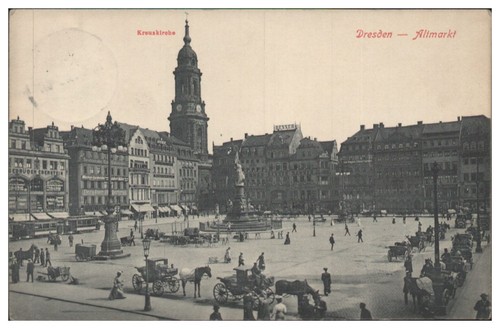Y1265 dresden altmarkt mit - dresden,