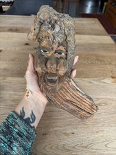 Wurzelschnitzerei waldgeist - wurzelschnitzerei,