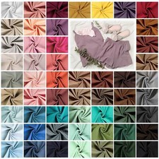 50x130cm Musselin Stoff uni