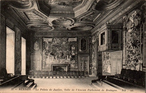 Cpa rennes der - -,
