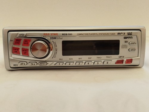Red star rcd 103 autoradio - red, rcd-103