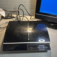 DEFEKT Sony PlayStation 3 PS3 CECHL04 Schwarz 40GB Nur Konsole - Ersatzteile/Reparaturen