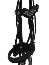 Barocktrense schwarz mit