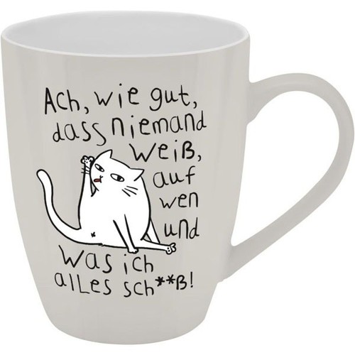 Tasse becher niemand weiß 350 - tasse,