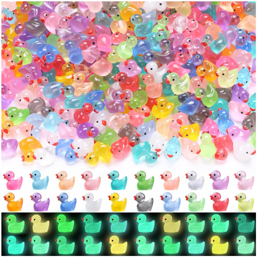 Mini enten figuren set - enten, 200