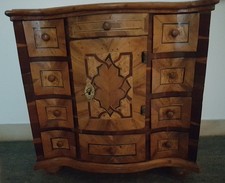 Modellkommode, antik, Barock, Kabinettschränkchen