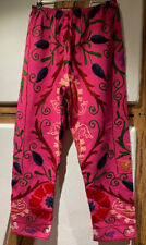 Sissel Edelbo Asta Pants Pink Suzani  Segeltuch Hose Gr. O / S Neu