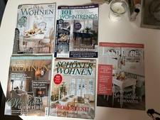 5x Wohnzeitschriften Schöner