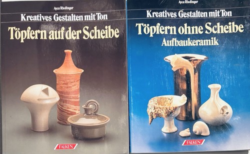 Töpfern auf der scheibe - auf,