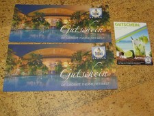 Therme Erding Gutscheine - 2 Pers. (4 h Therme + Vital-Oase +Sauna)  +1 Cocktail