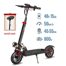 800W Elektroroller mit Sitz