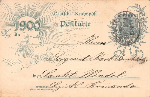 401537 bahnpostkarte - 401537),