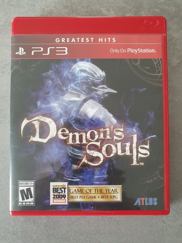 Demon souls ps3 goty - souls,