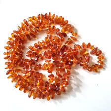 Alte  Bernsteinkette - Vintage