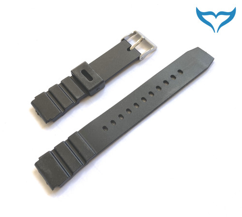 Armband uhr gummi schwarz - armband,