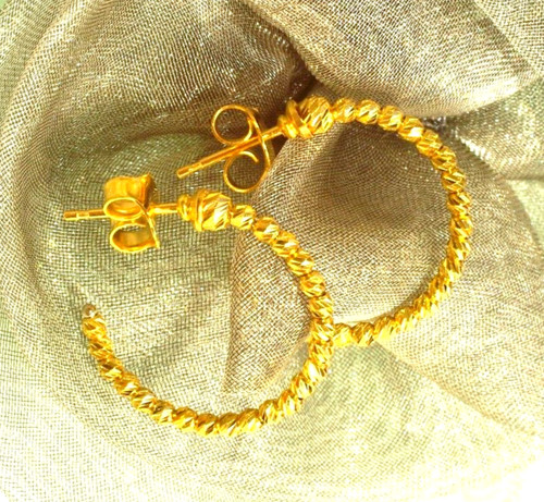 Creolen 750 gelbgold 18 - mm,