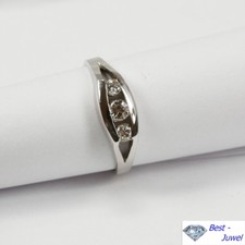 Ring in 585 Weißgold 14 Karat