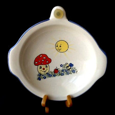 Zeller Keramik Breischale 8101 Breischüssel Warmhalteschale Fliegenpilz Vintage