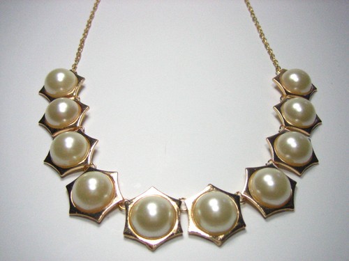Halskette kette perlen - halskette,