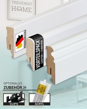 Meter sockelleiste mdf - meter,